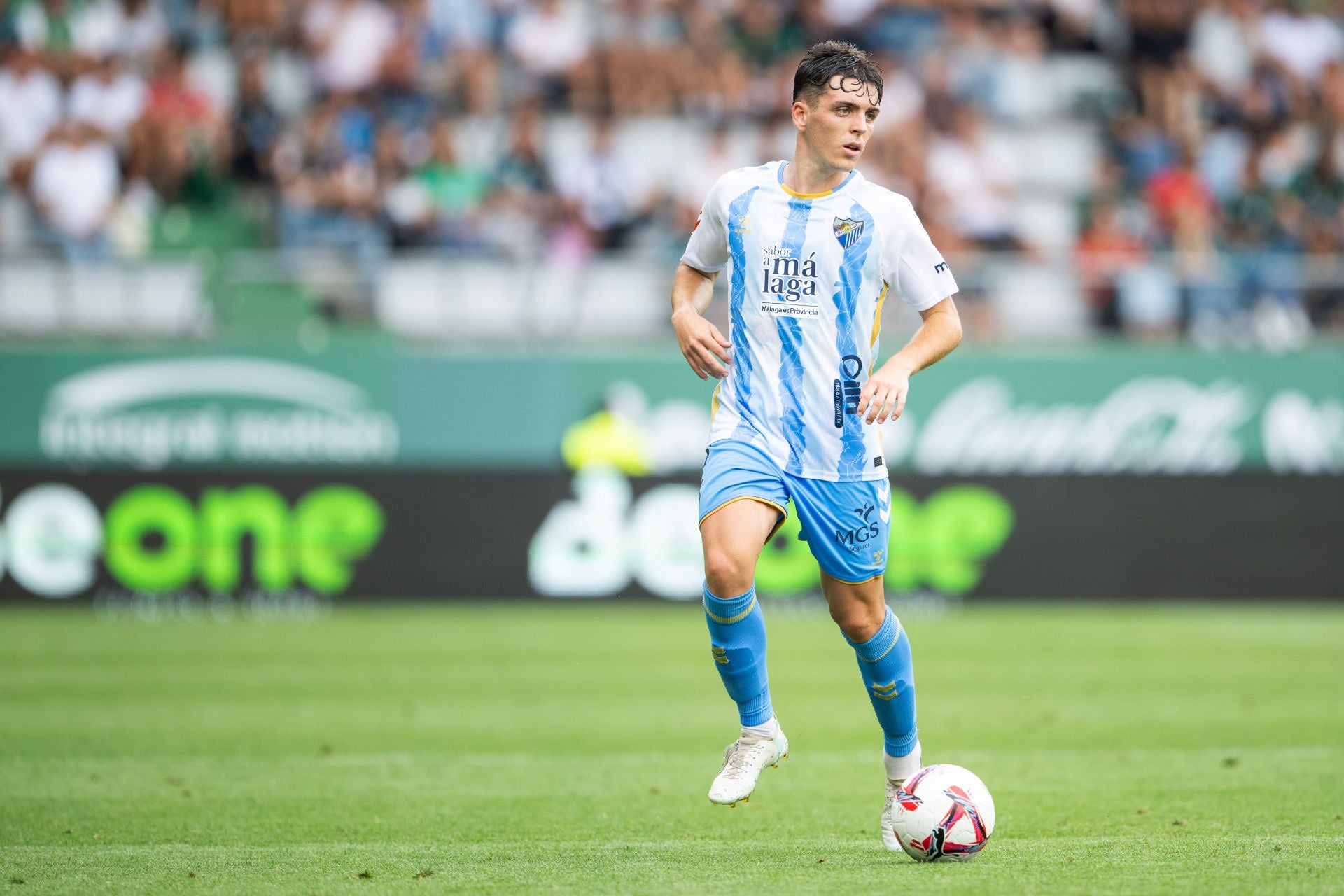 El Racing de Ferrol-Málaga, en imágenes