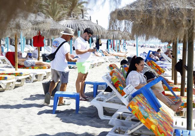 Clientela. El turista nacional sigue predominando en agosto