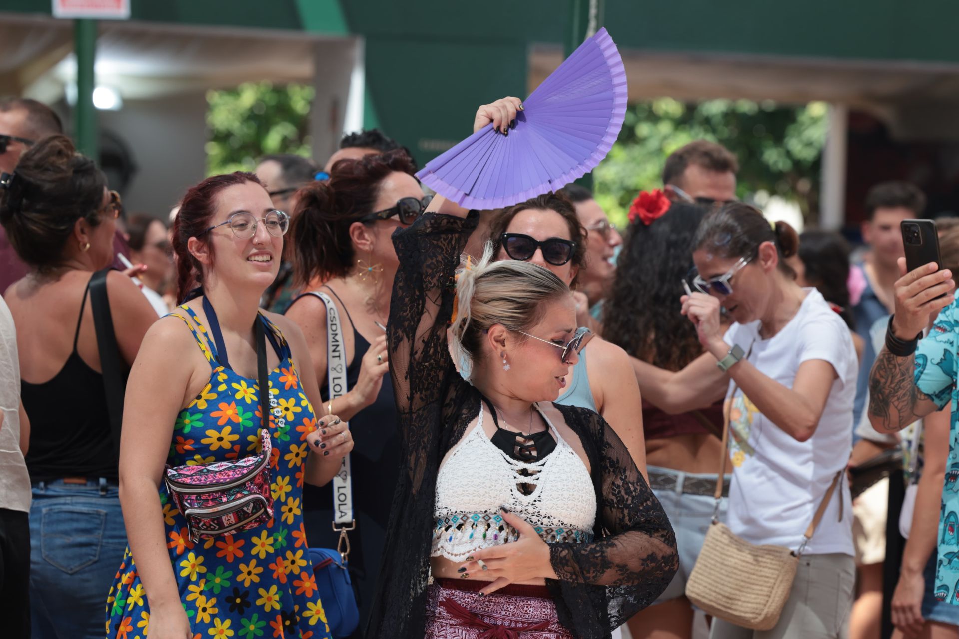 Las mejores fotos de la Feria de Málaga del lunes 19