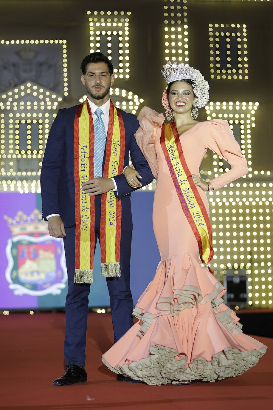 Elección del Míster y la Reina de la Feria de Málaga