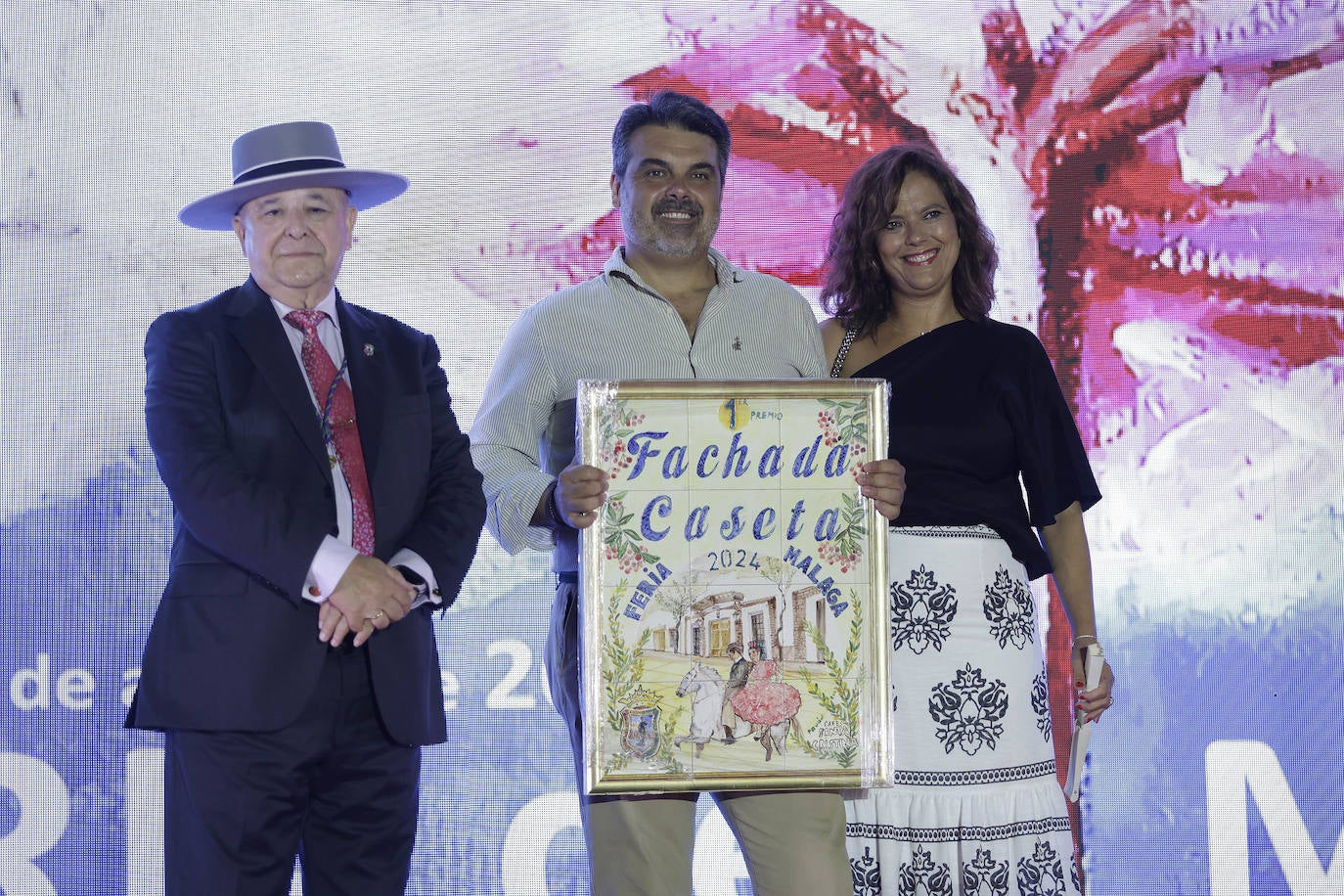 Elección del Míster y la Reina de la Feria de Málaga