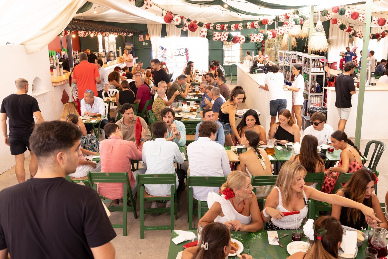 Las mejores fotos de la Feria de Málaga del lunes 19