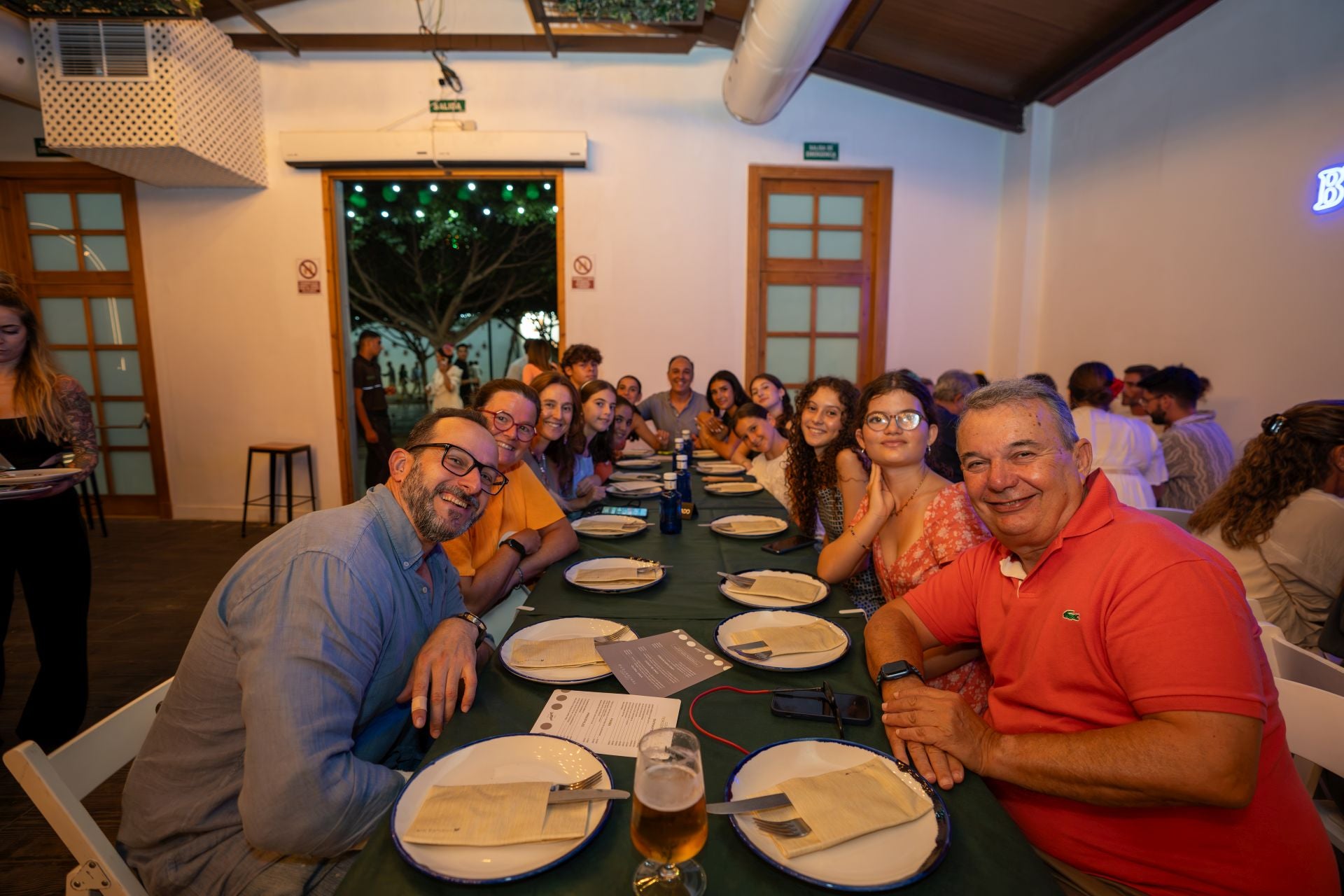 J. M. Lias, M. Barceló, B. Barceló, L. Martín, J. Caballero, M. Ortega, C. Felices, D. Pérez, J. Ortega y J. Betín y J. Díaz, P. M. Caballero y M. Díaz. 