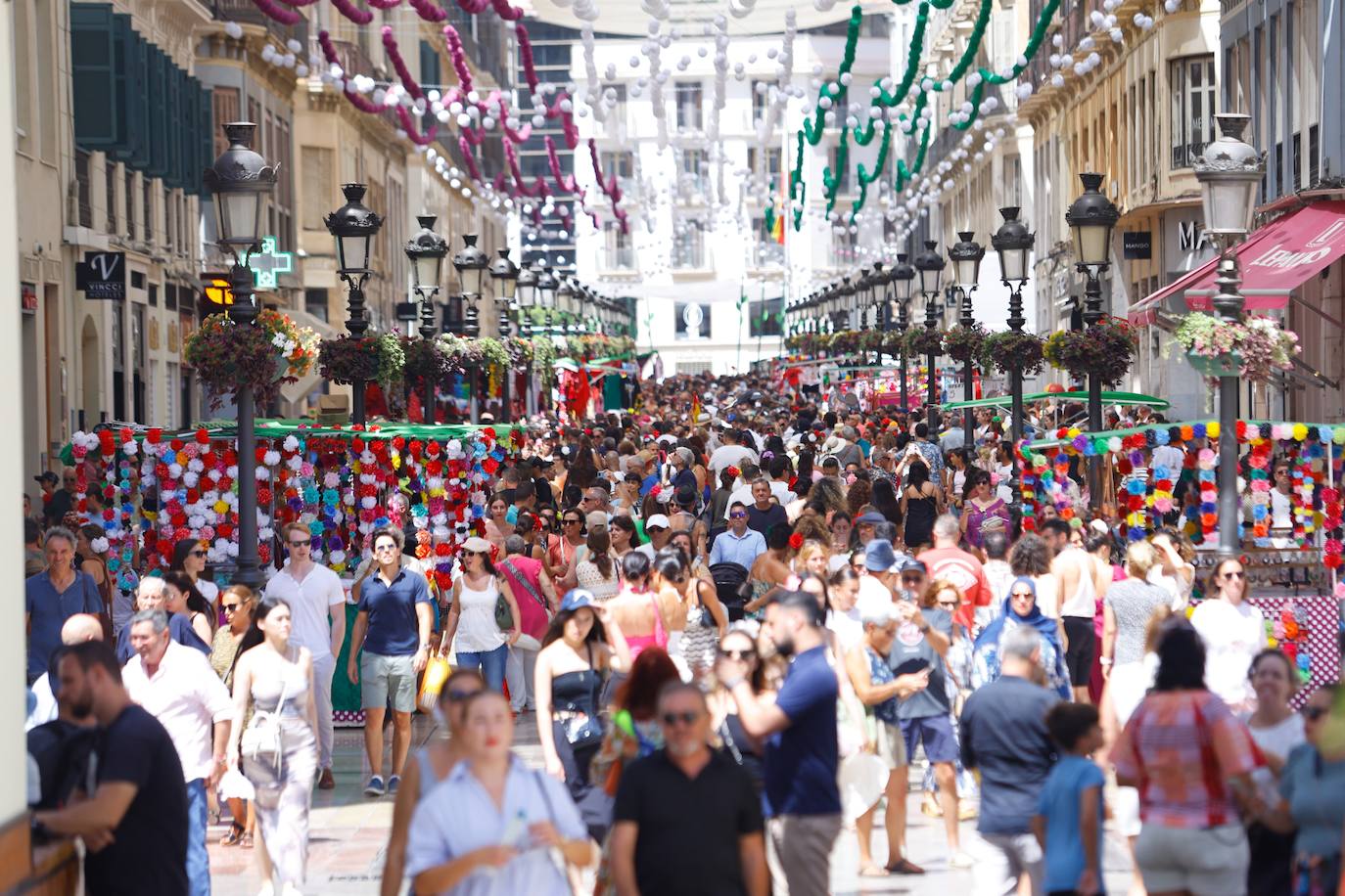 Las mejores fotos del viernes 23 en la Feria de Málaga