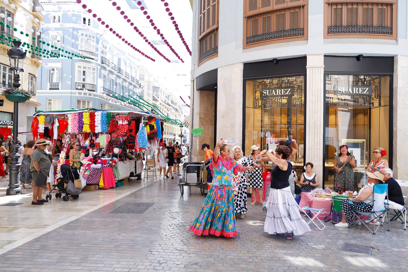 Las mejores fotos del viernes 23 en la Feria de Málaga