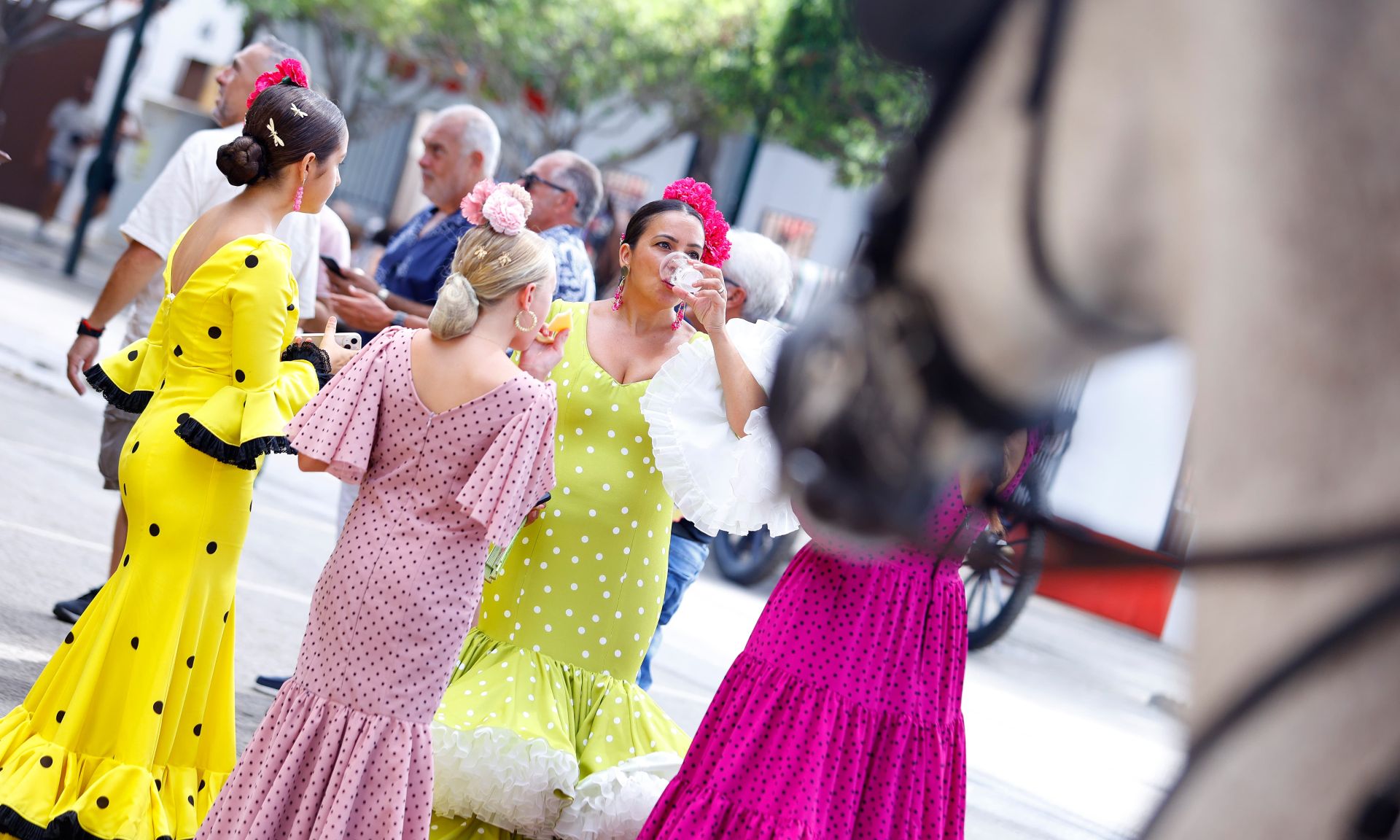 Las mejores fotos del viernes 23 en la Feria de Málaga