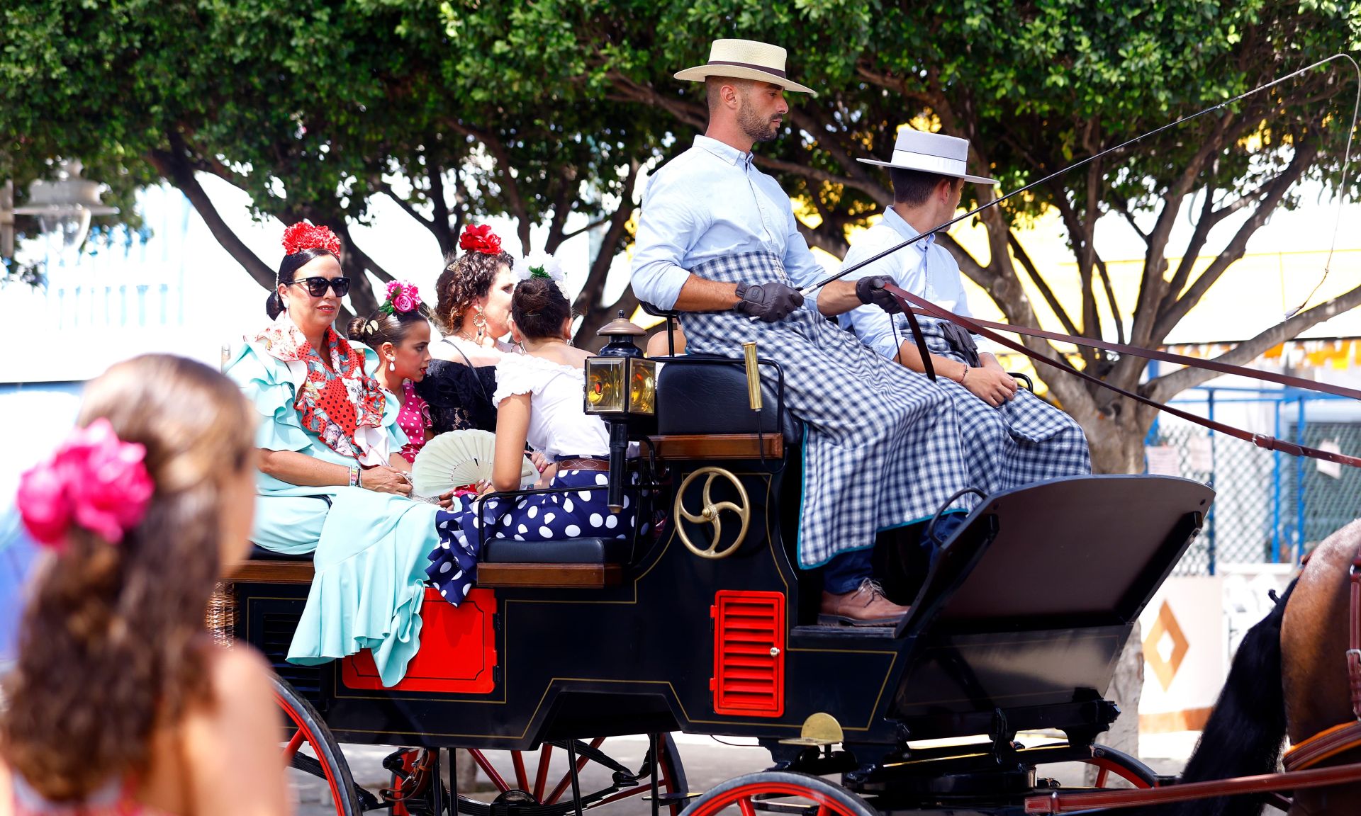 Las mejores fotos del viernes 23 en la Feria de Málaga