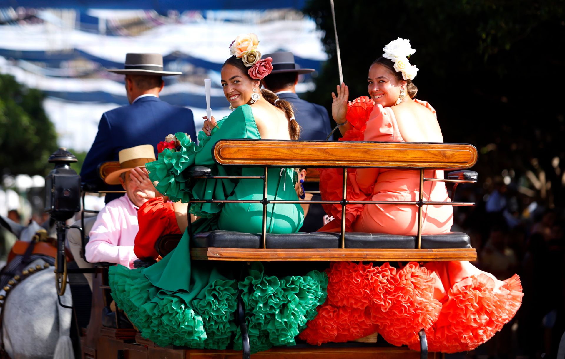 Las mejores fotos del viernes 23 en la Feria de Málaga