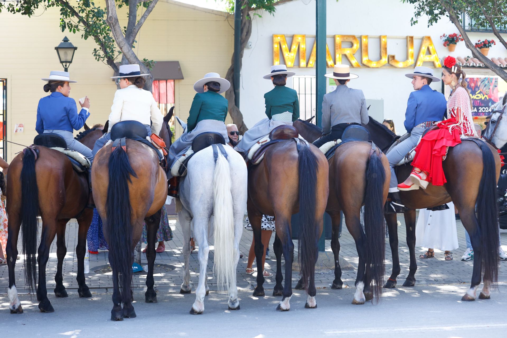 Las mejores fotos del viernes 23 en la Feria de Málaga