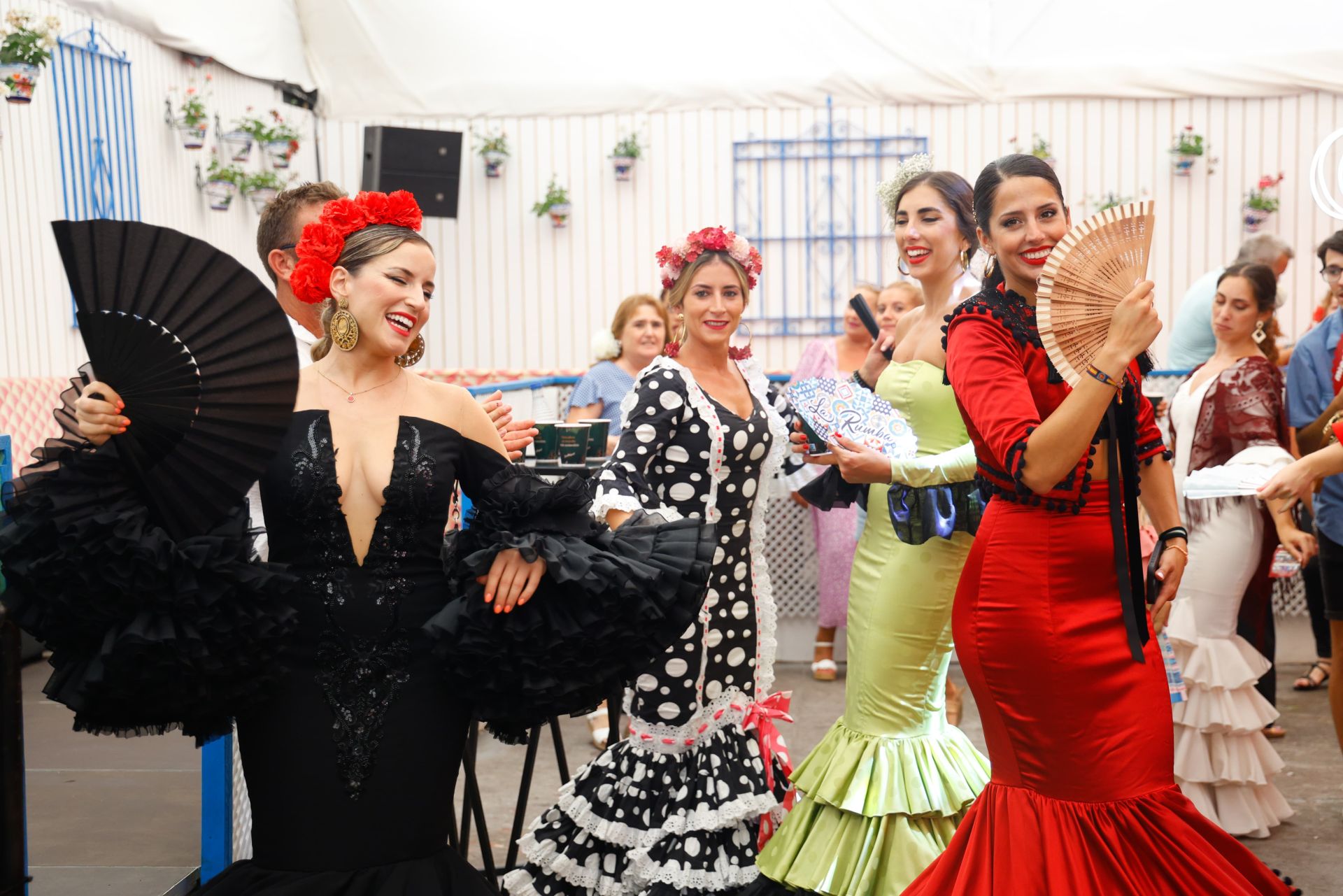 Las mejores fotos del viernes 23 en la Feria de Málaga