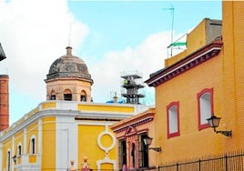 Antigua fábrica de artillería de Santa Bárbara en Sevilla, uno de los terrenos enajenados por la Junta.