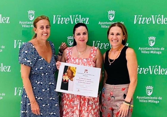 Acto de presentación del galardón en el Ayuntamiento de Vélez-Málaga.