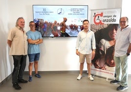 Acto de presentación de la iniciativa deportiva solidaria prevista para este próximo domingo en Torrox.