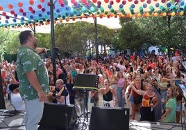 Ambiente en la Feria de Día de Mijas Pueblo, en una imagen de archivo.