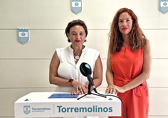 Margarita del Cid y Gloria Manoja.