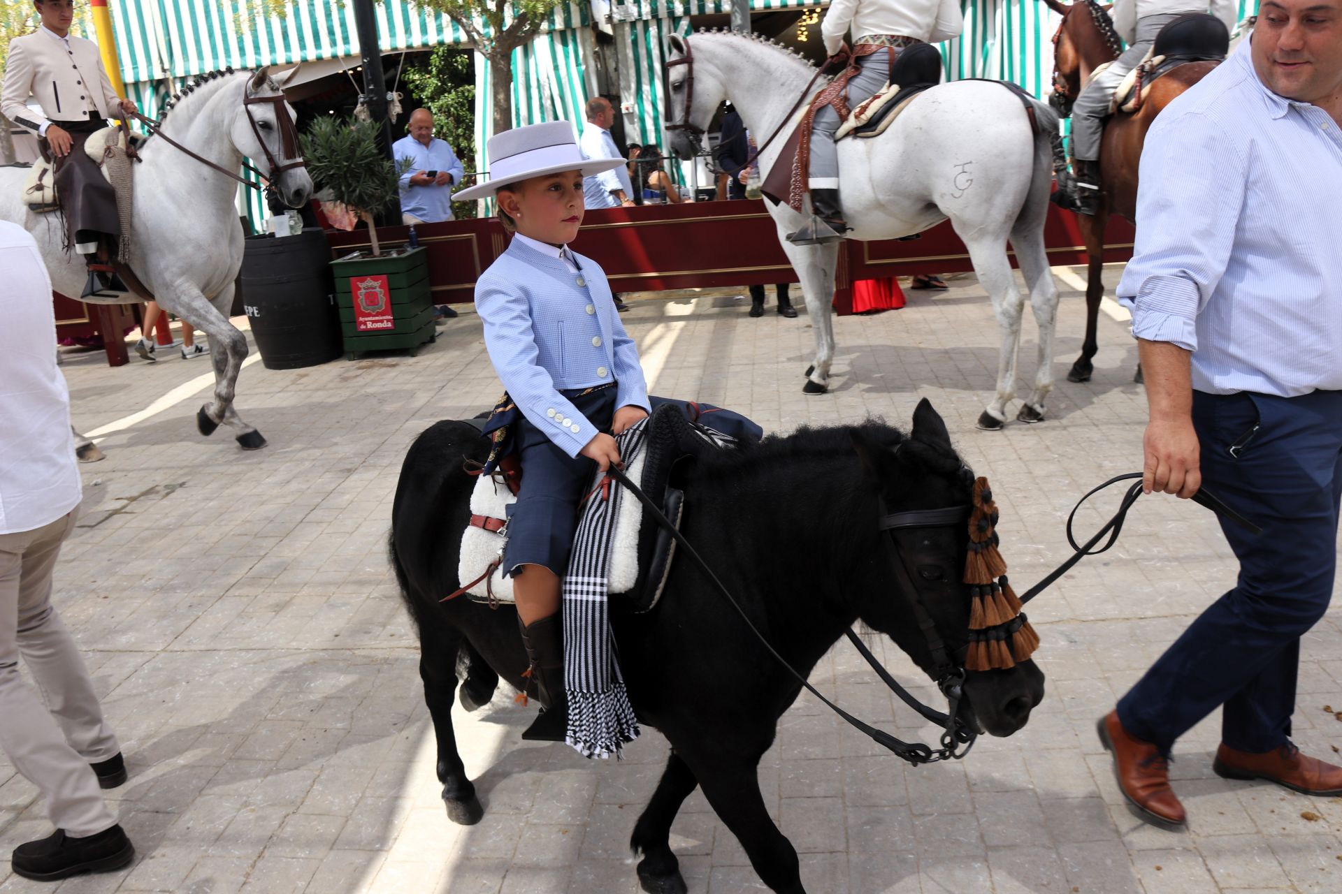 El Concurso de indumentaria y atalaje ecuestre de la Feria de Ronda 2024, en imágenes