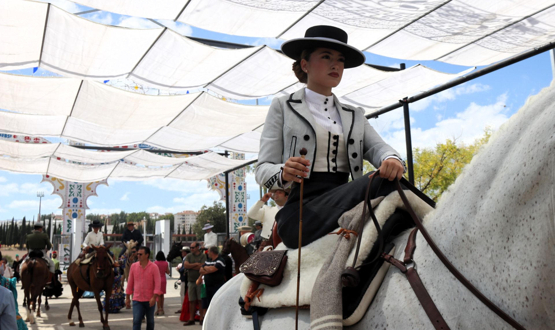 El Concurso de indumentaria y atalaje ecuestre de la Feria de Ronda 2024, en imágenes