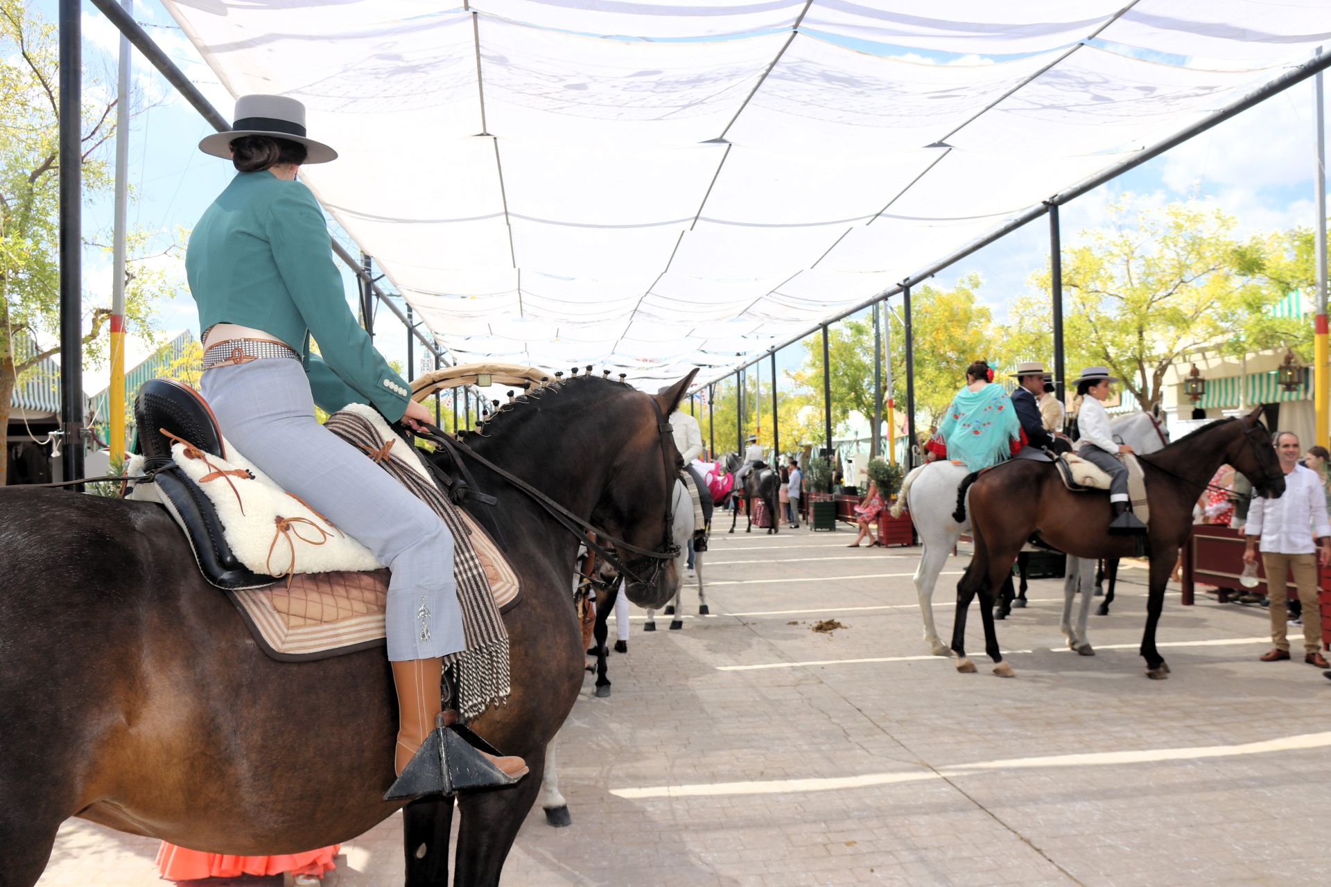 El Concurso de indumentaria y atalaje ecuestre de la Feria de Ronda 2024, en imágenes