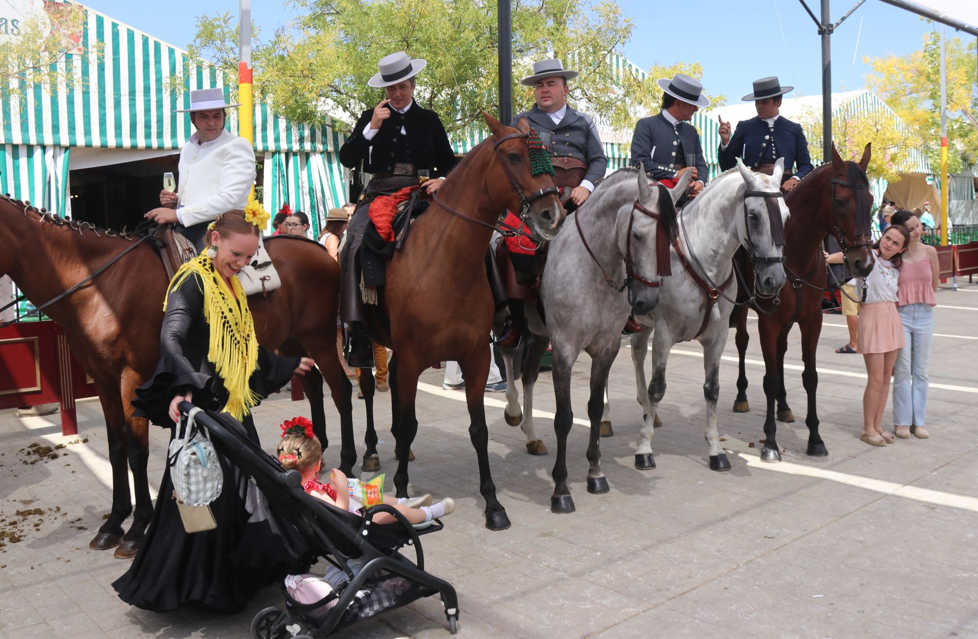 El Concurso de indumentaria y atalaje ecuestre de la Feria de Ronda 2024, en imágenes