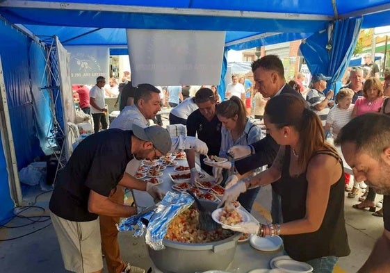 Cuevas de San Marcos durante una de las ediciones de la Feria de la Villa .