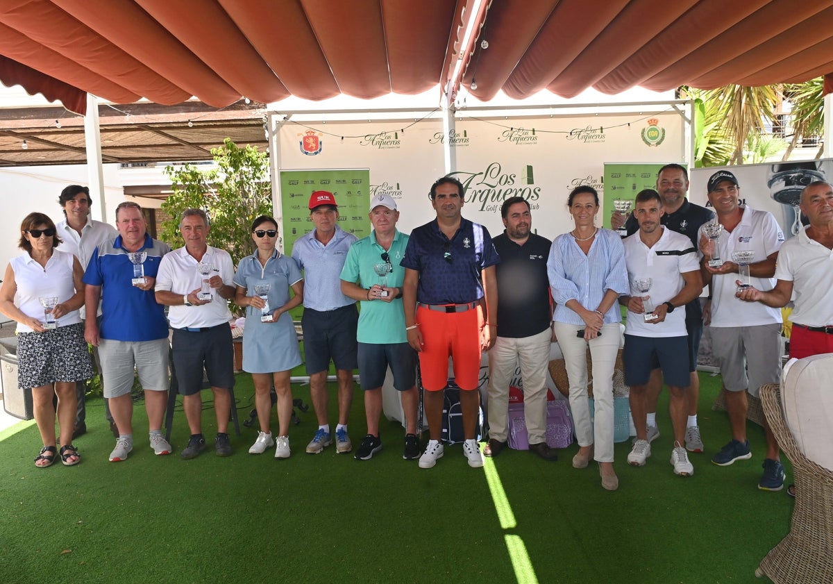 Imagen principal - Nuevo éxito del Torneo de Golf de Empresas Diario SUR, en Benahavís