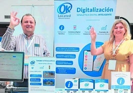 Enrique Lara y Elena Castaño, socios de la empresa malagueña.