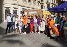 Imagen del acto celebrado este martes en Málaga