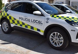 Patrullas de la Policía Local de Alhaurín de la Torre.