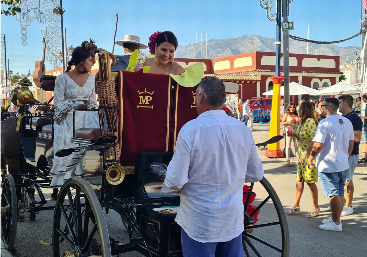 Ambiente en la Feria de Fuengirola, en una imagen de archivo.