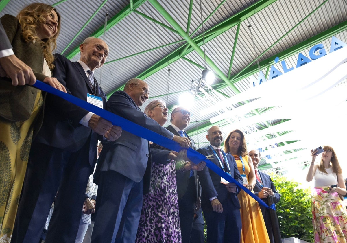 Inauguración del congreso Seatrade Cruise Med, en el Palacio de Ferias.