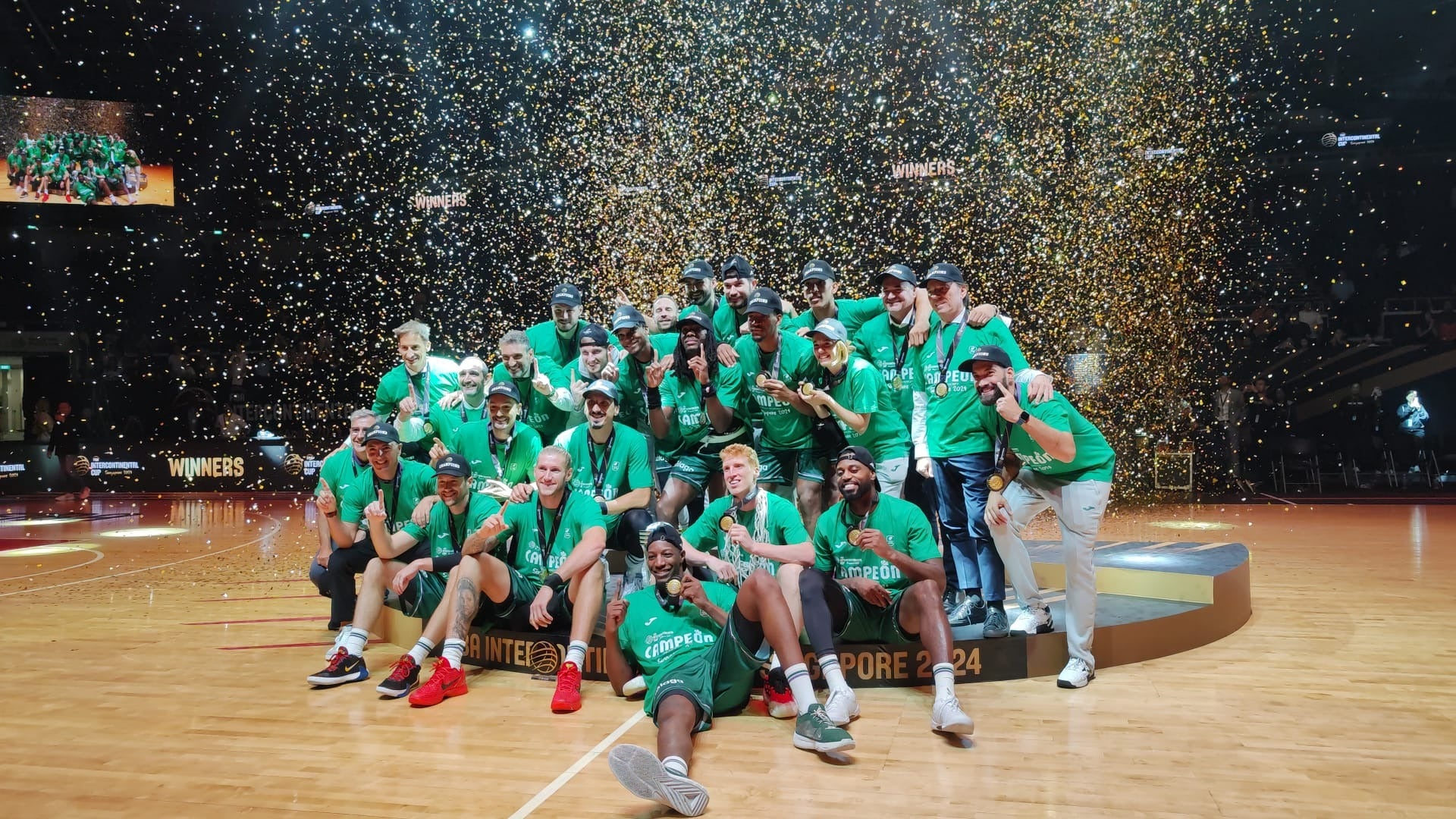 Las mejores fotos del Unicaja - G League United en final de la Copa Intercontinental