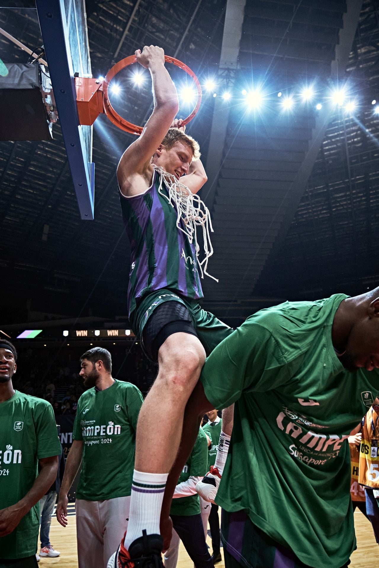 Las mejores fotos del Unicaja - G League United en final de la Copa Intercontinental