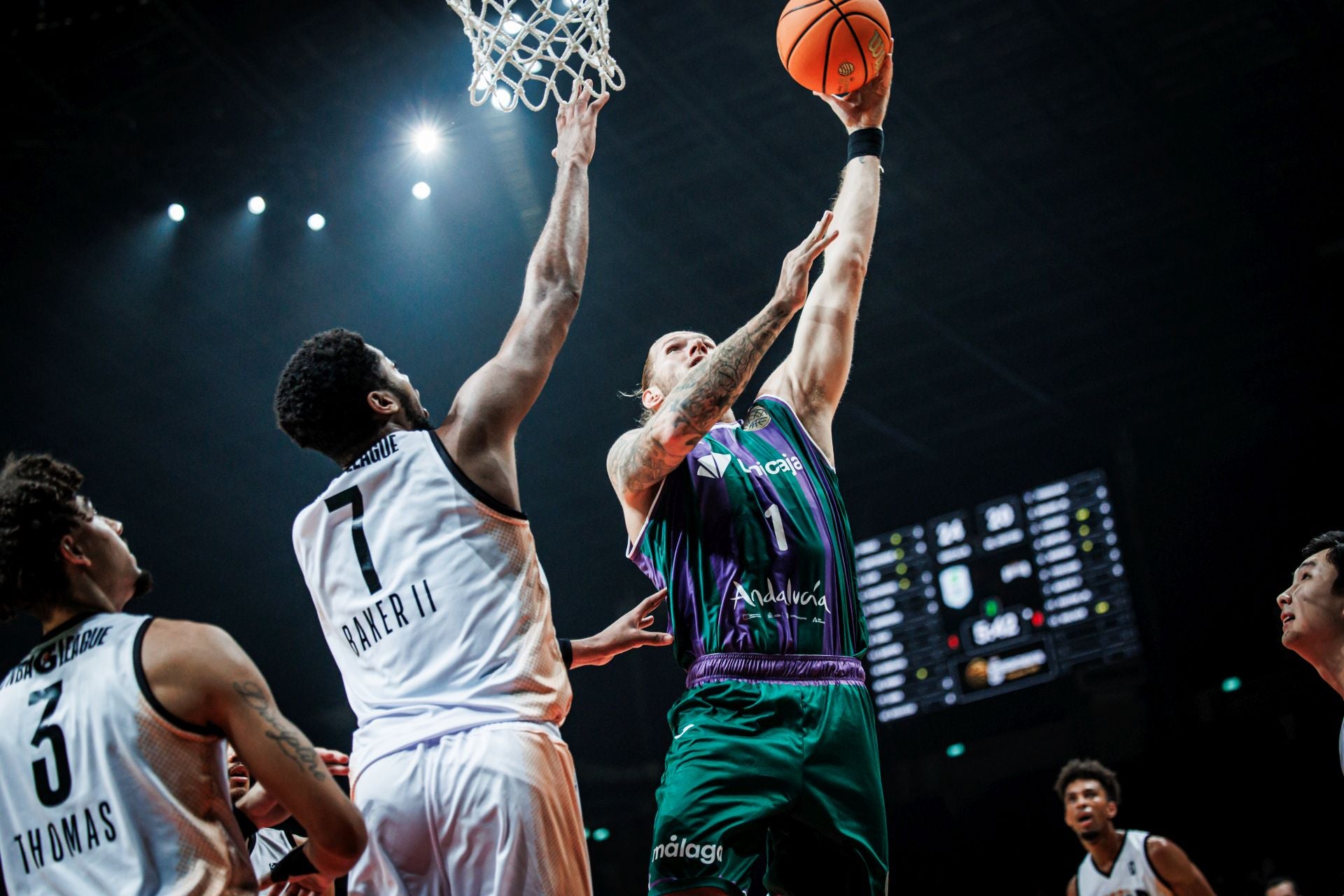 Las mejores fotos del Unicaja - G League United en final de la Copa Intercontinental