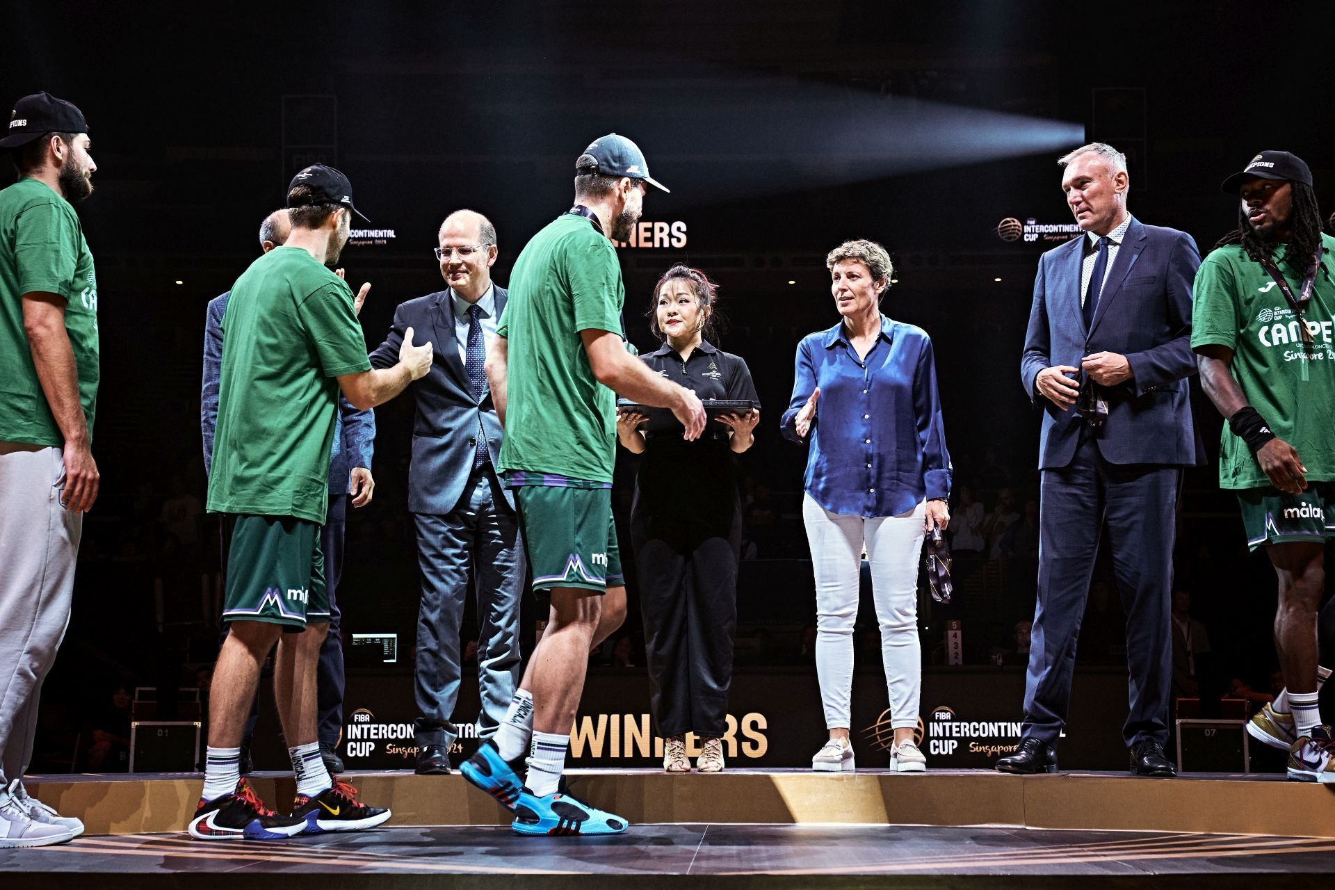 Las mejores fotos del Unicaja - G League United en final de la Copa Intercontinental