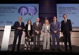 Manolo Castillo, Patricia Navarro, Francisco de la Torre, Marifrán Carazo, Sergio Corral y Antonio González.