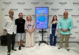 Acto de presentación de la iniciativa en la Tenencia de Alcaldía de Torre del Mar.