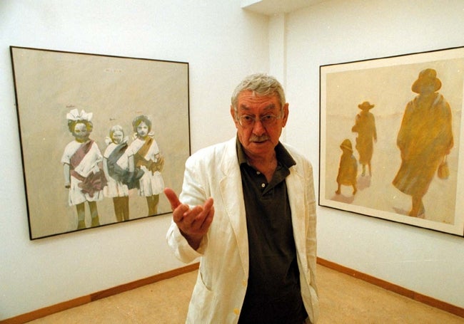 Exposición en la galería Alfredo Viñas en 1999.