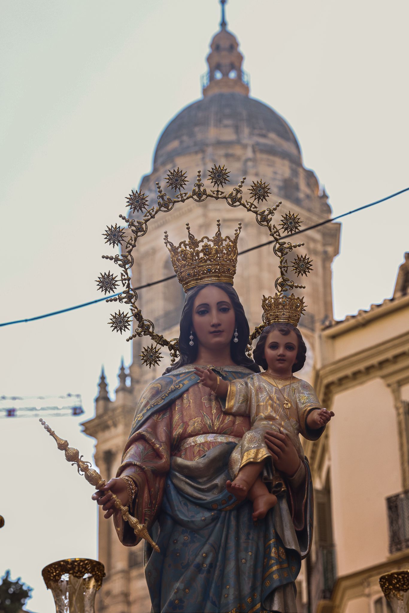 Prcesión de María Auxiliadora.