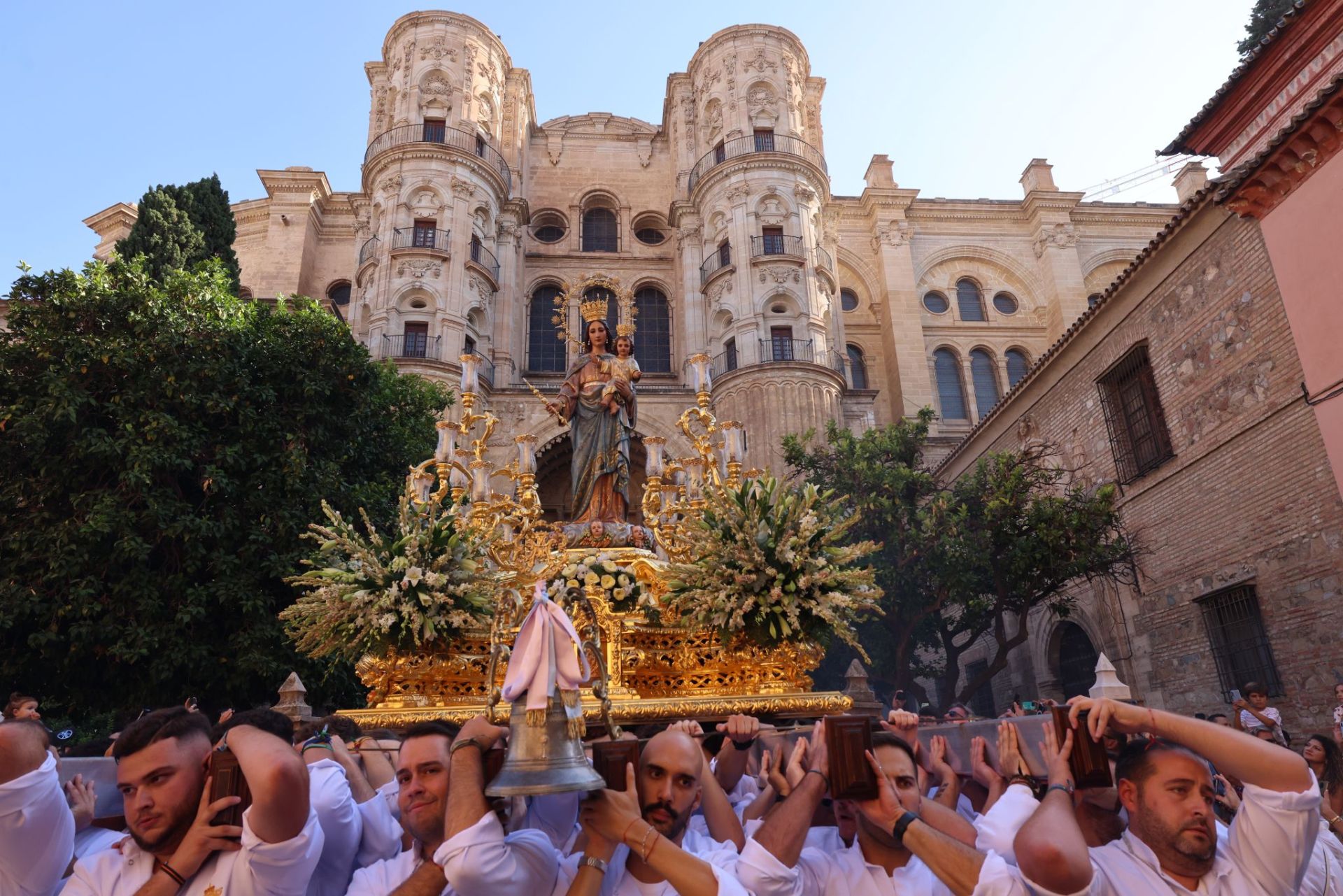 Prcesión de María Auxiliadora.