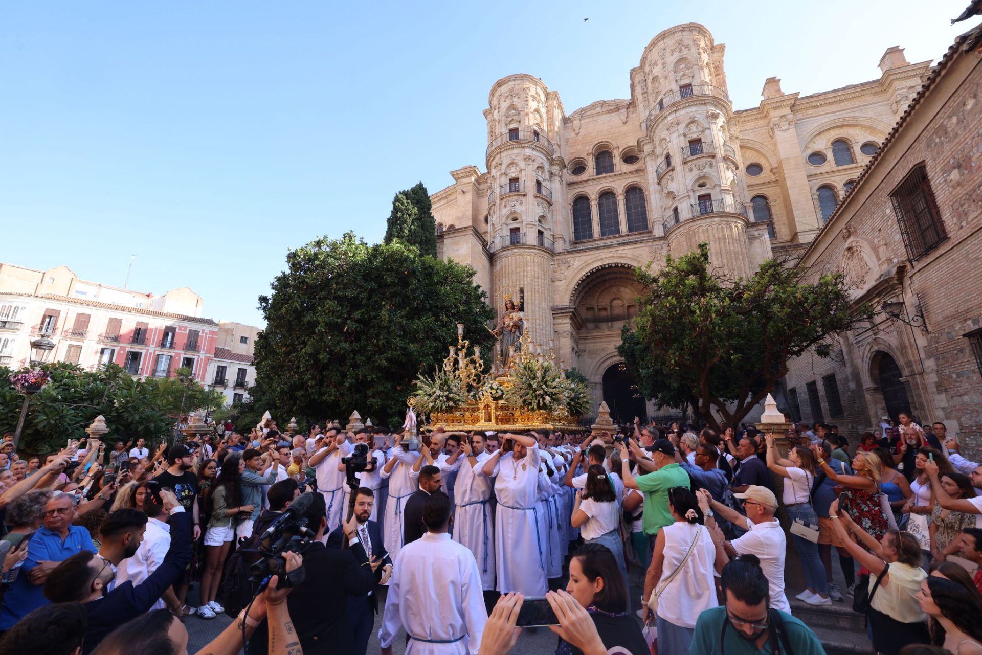 Prcesión de María Auxiliadora.