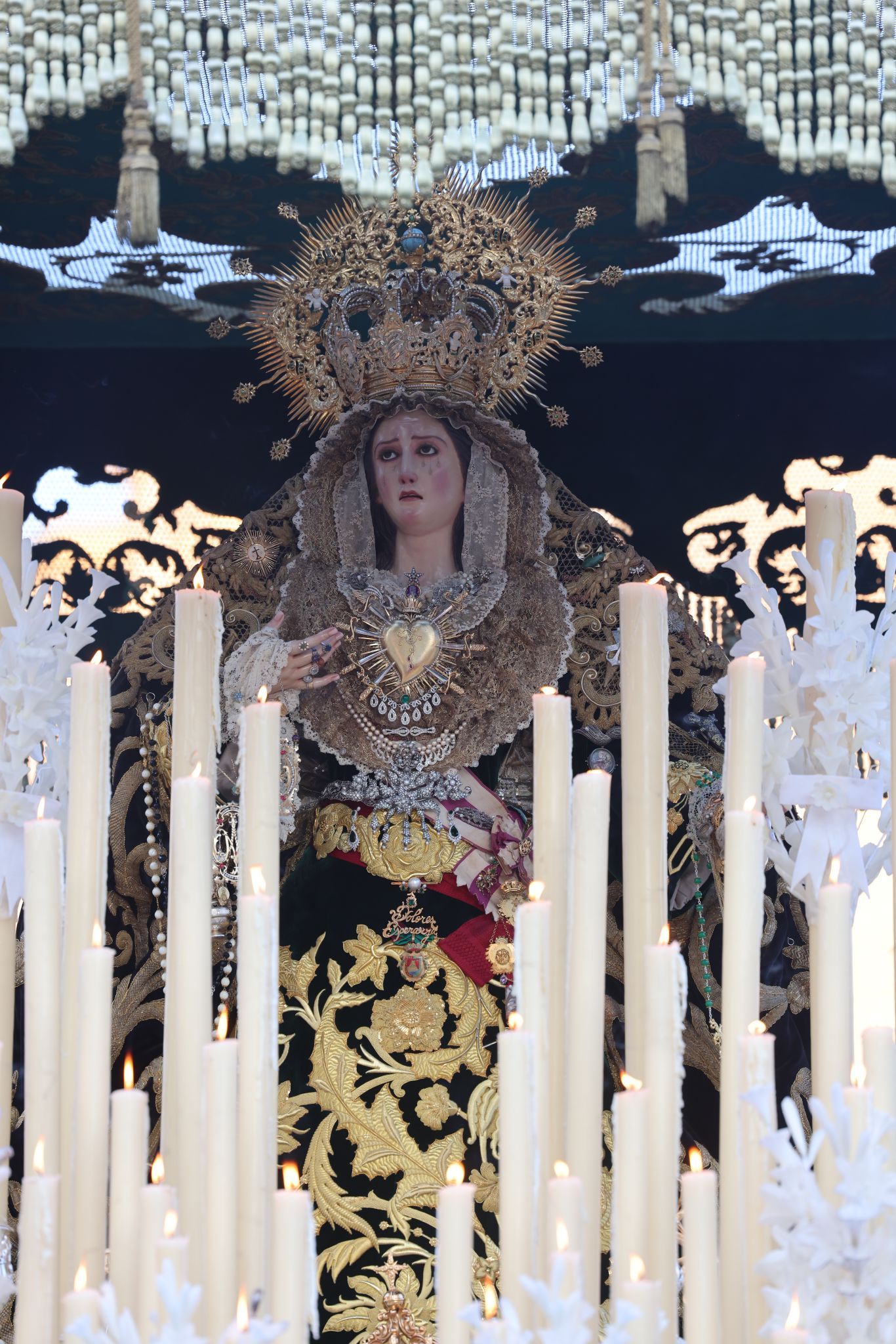 La Virgen de Dolores y Esperanza, de Humildad y Paciencia.