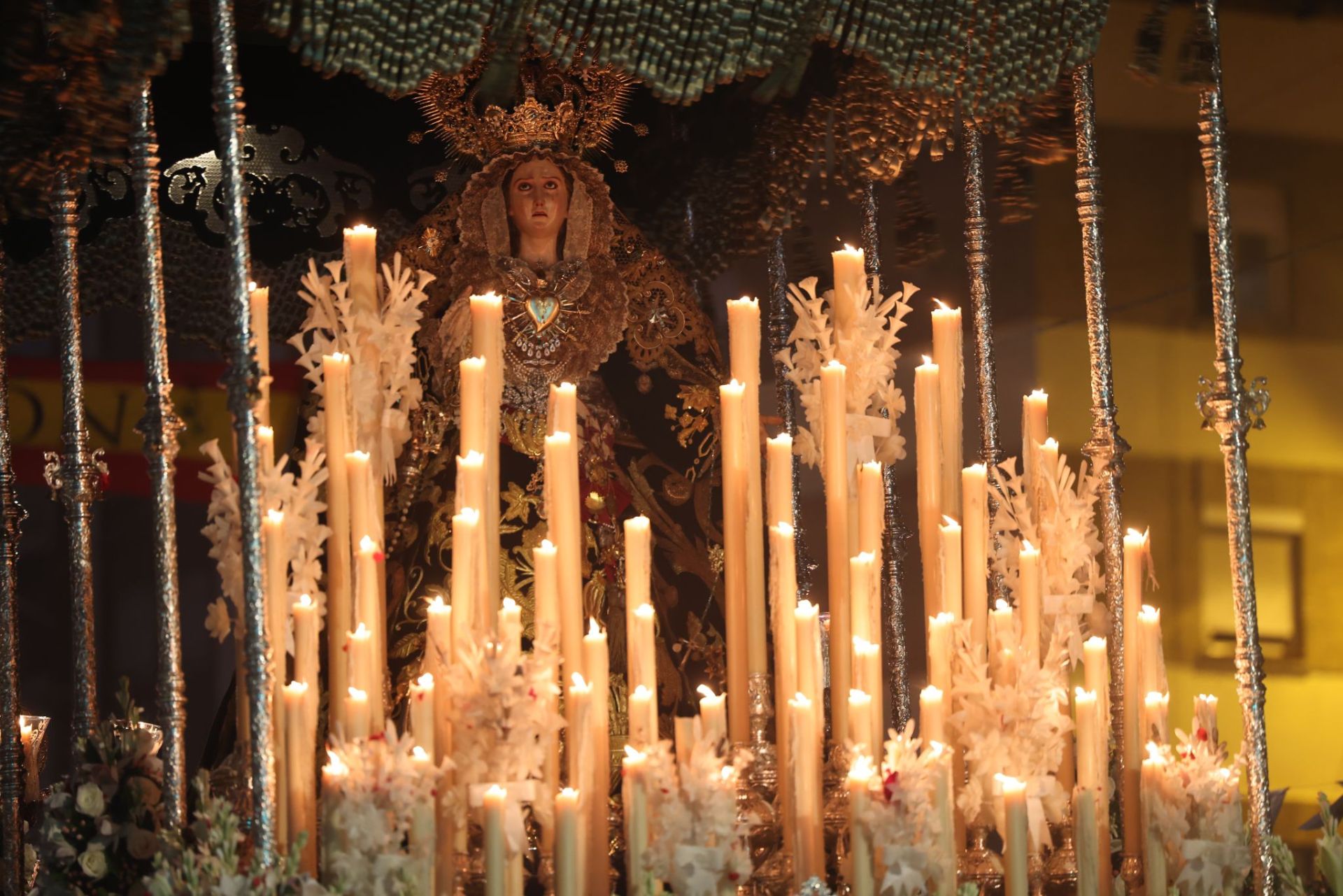 La Virgen de Dolores y Esperanza, de Humildad y Paciencia.