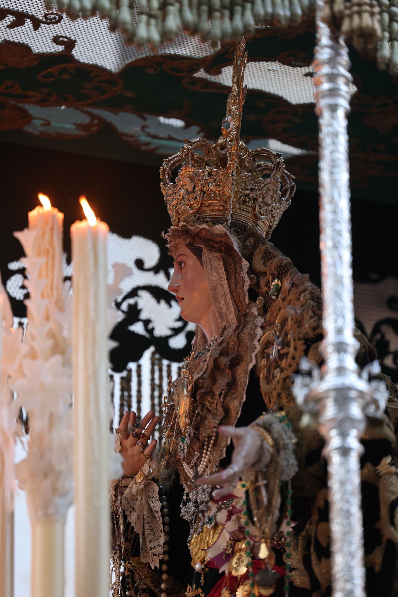 La Virgen de Dolores y Esperanza, de Humildad y Paciencia.