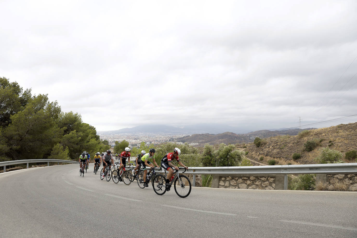 Casi 500 ciclistas participan en la Subida a la Fuente de la Reina