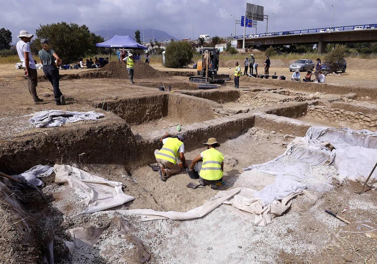 Excavaciones en Cerro del Villar.