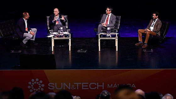 Manolo Castillo, Juan Ignacio Zafra, Francis Salado y Jacobo Florido.