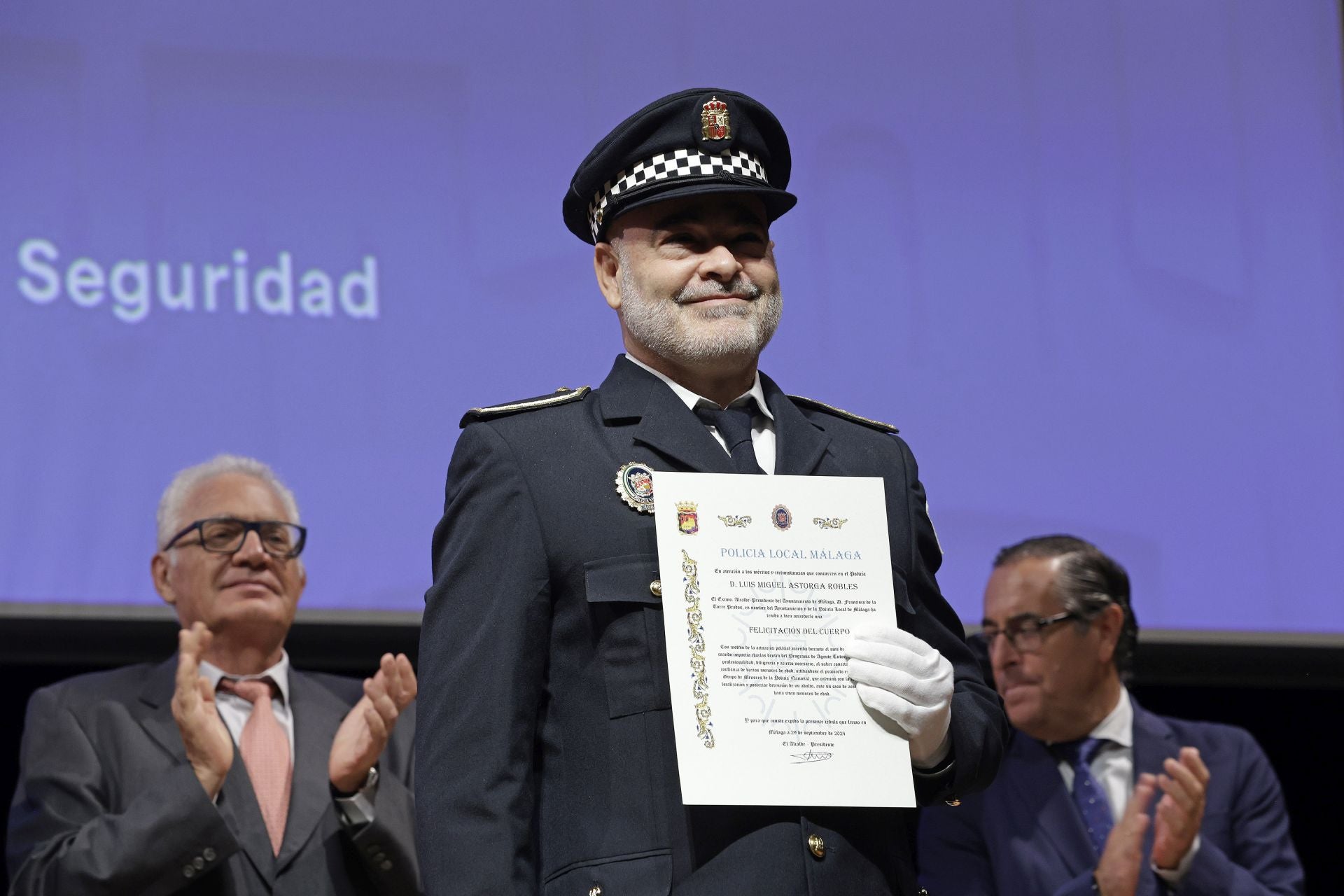 La Policía Local de Málaga celebra el día de su patrón