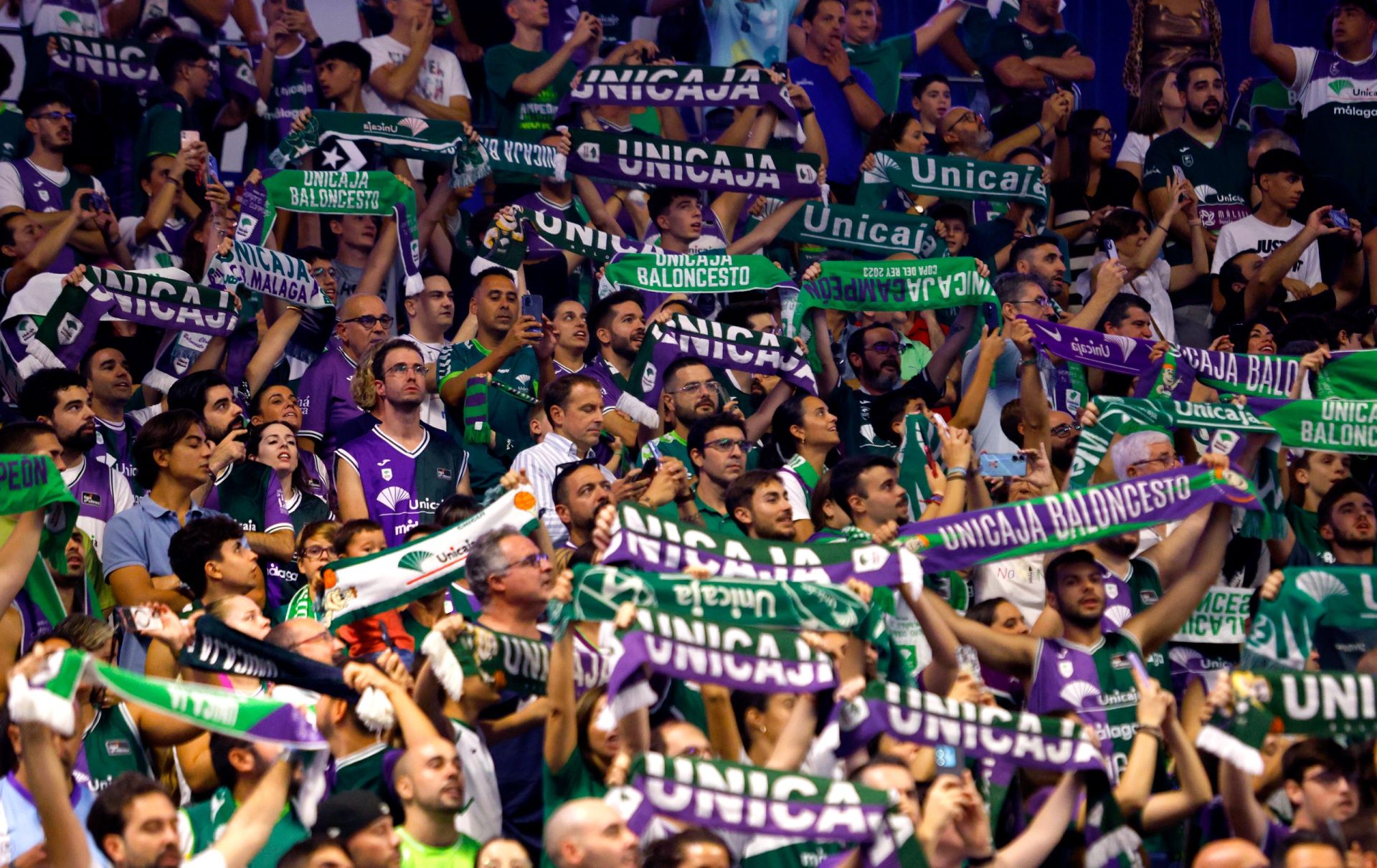 El Unicaja - Básquet Girona, en imágenes
