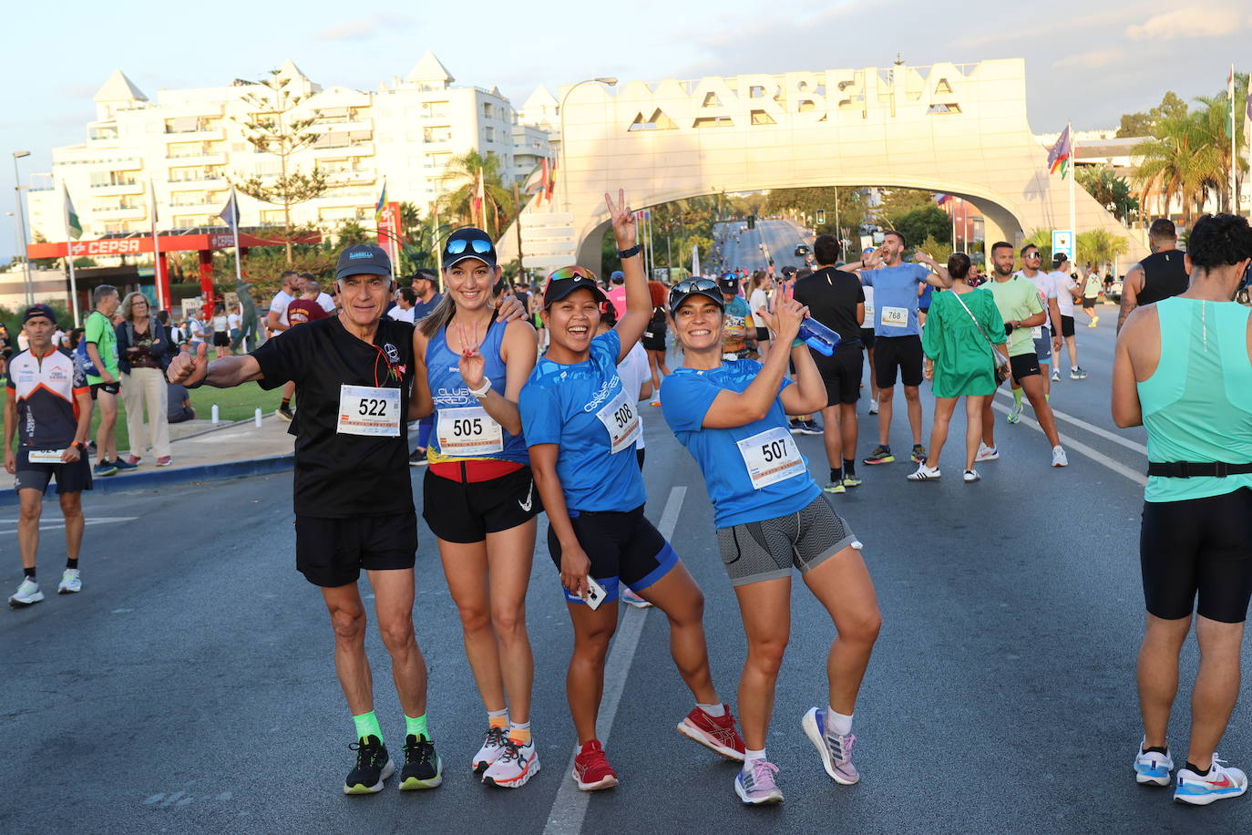 La Media Maratón 2024 de Marbella, en imágenes