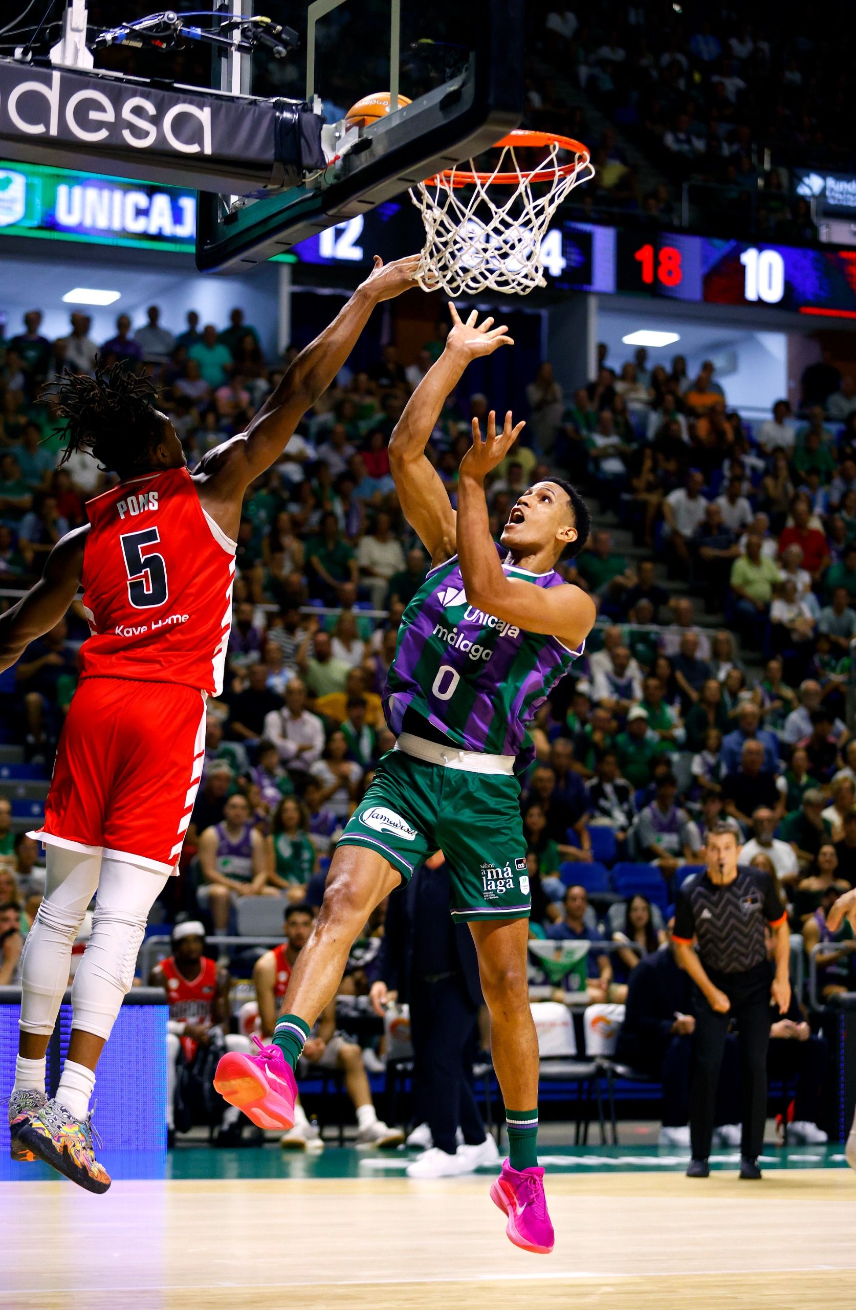El Unicaja - Básquet Girona, en imágenes